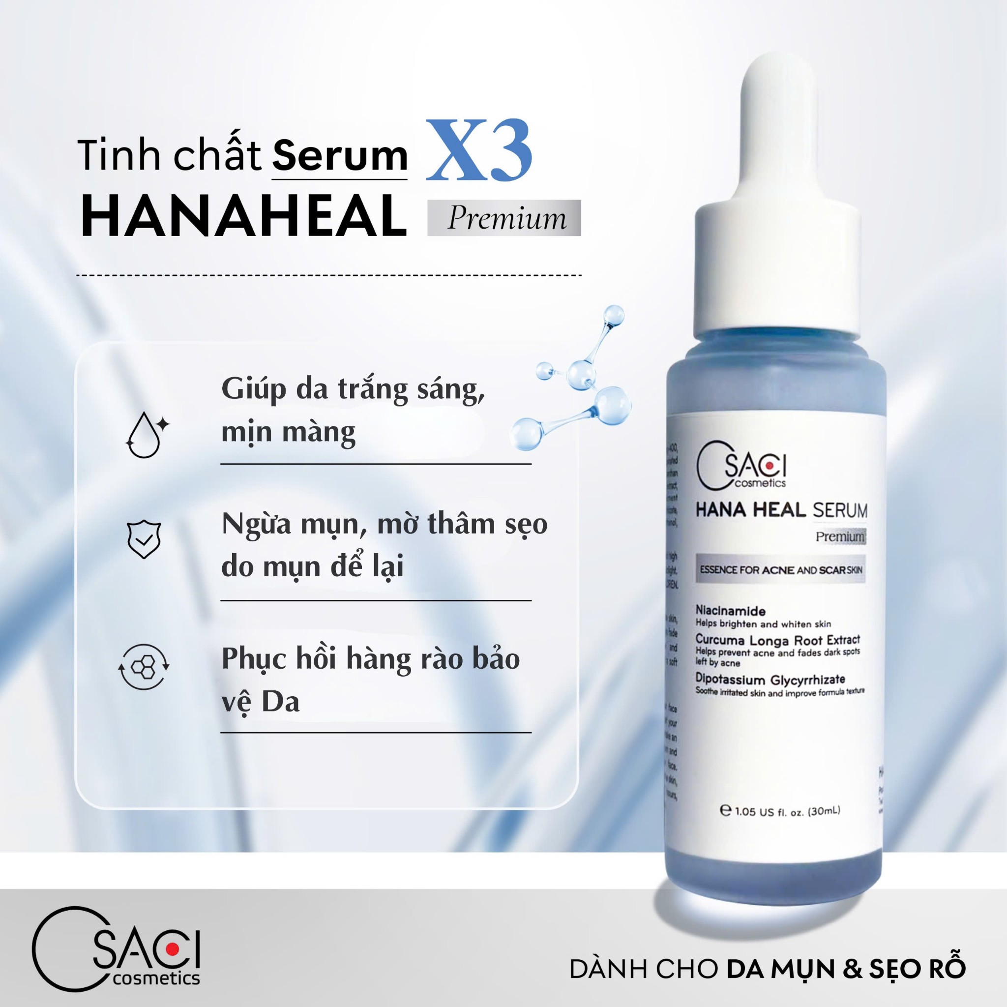 Osaci Hana Heal Premium - Hình sản phẩm
