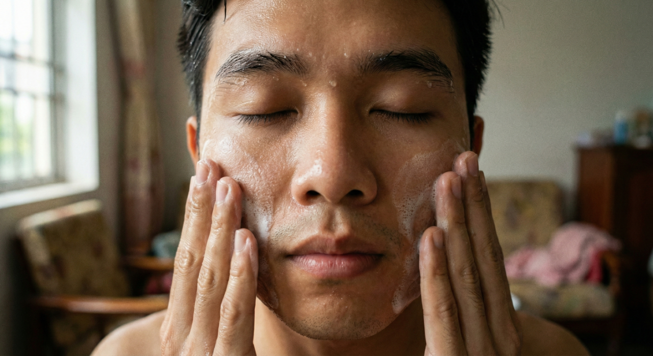 Skincare Cho Nam: Quy Trình 3 Bước Tối Giản Cho Người Bận Rộn